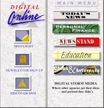 AOL Main Screen
